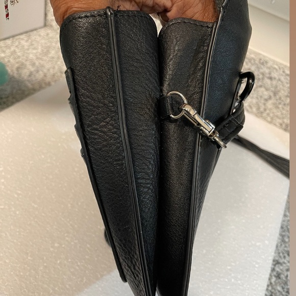 K.Carroll Harper Secure Crossbody & Cell Phone Leather Bag W/Wallet RFID Secure - Picture 9 of 17